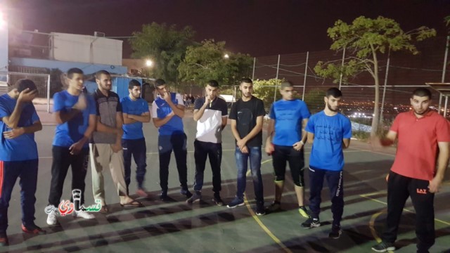 استمرار دوري كرة القدم المصغر لمجموعات قسم الطلاب - الحركة الاسلامية كفر قاسم . 